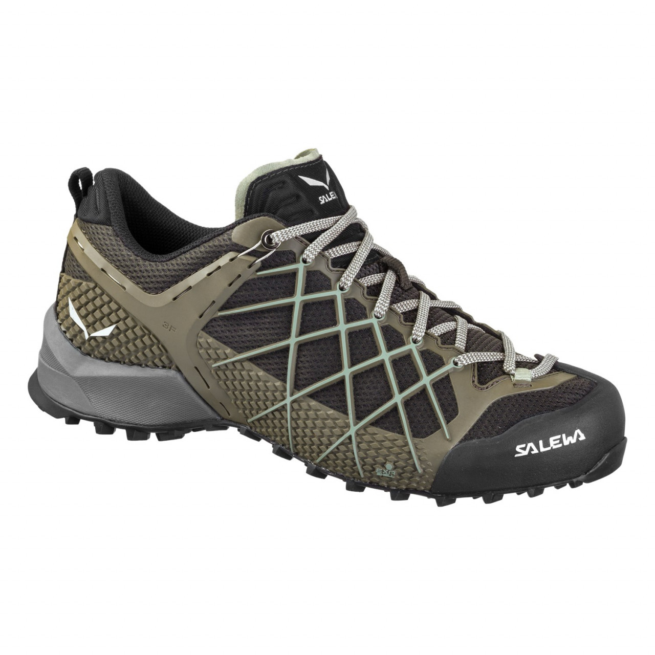 Tenis Salewa Wildfire Homem Pretas/Verde Oliva 793XHVAEU